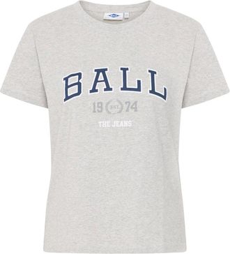 Ball Dames, Tops, Grijs, Maat: 2XS Katoen