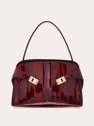 Ferragamo Donna Borsa a spalla Hug soft (M) Viola