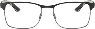 Ray-Ban Occhiali 0RX8416 rettangolari - Bianco