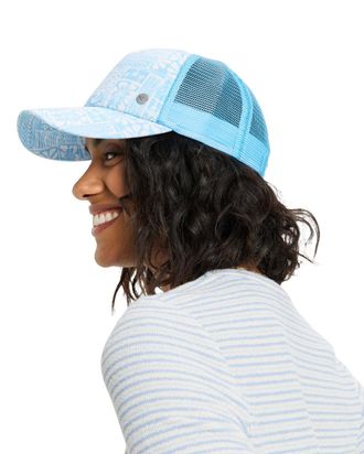 Roxy Trucker Cap ROXY Beautiful Morning, Damen, sky blau surfenirs, Kunstfaser, Caps Trucker Cap