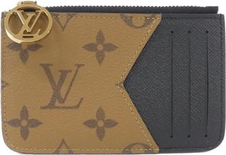 Louis Vuitton Monogram Brown Coated Canvas Coin Purse/Coin Case (Pre-Owned)