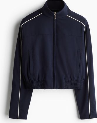 H&M Trainingsjacke aus Twill - Blue