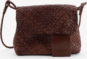 Ibeliv Borsa a tracolla Paris in pelle vegetale con motivo intrecciato - IBELIV - gender_Woman