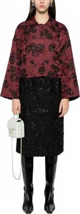 Baum Und Pferdgarten Bebeth Jacket In Bordeaux Rose