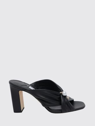 Jimmy Choo London Sandali mules Rafi in pelle liscia con tacco alto