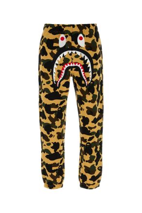 A Bathing Ape Printed Cotton Joggers