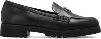 Michael Kors Jaelyn Loafers - Dames - Loafers - Zwart - 38 EU - Leer - Schoenen