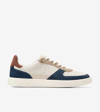 Cole Haan Mens Grand Crosscourt Daily Court Sneakers - White Size 7.5