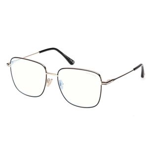 Tom Ford Glasses, unisex, Black, Size: 56 MM Optical Frame