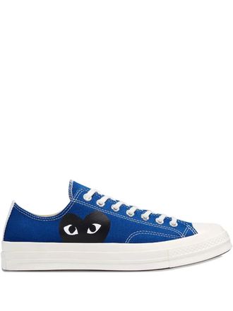 Comme Des Garçons x Converse Sneakers con logo a cuore - Blu