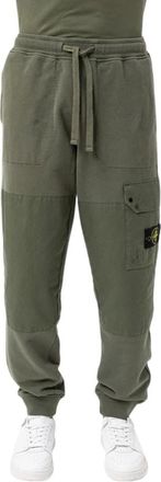 Stone Island Heren, Broeken, Groen, Maat: L Katoen