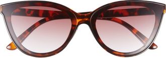 BP. Slim Cat Eye Sunglasses in Tortoise at Nordstrom