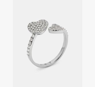 Kate Spade New York Yours Truly Pave Heart Ring