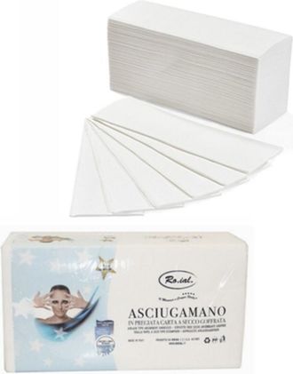 Trade Shop Trade Shop - 120 Toallas De Papel Secas Desechables Grabadas En Relieve Para Peluqueros Beauticians Spa