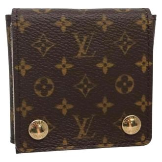Louis Vuitton Pre-owned Wallets, unisex, Brown, Size: ONE SIZE Pre-owned Canvas Wallet