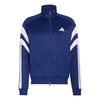 adidas House of Tiro Track Jacket Asia Sizing Dark Blue White KF4760