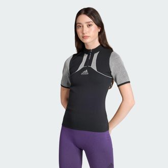 adidas Originals ADIDAS Originals Womens EQT SS TOP - Black - Size X-Small