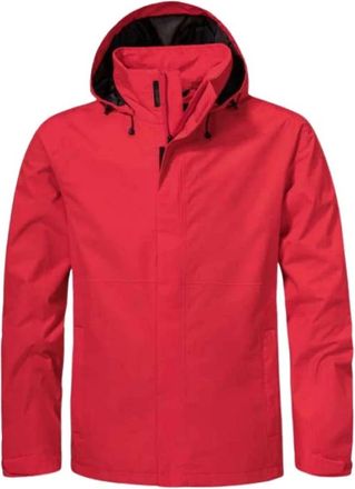 Sch&ouml;ffel Sweatshirts & Hoodies - Heren - Sport - Rood - Maat: 2XL
