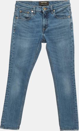 Roberto Cavalli Blue Denim Skinny Jeans S Waist