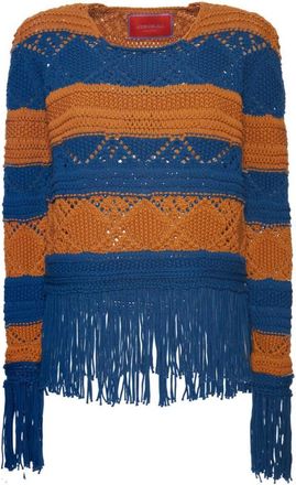 La DoubleJ Playa Sweater - Dames - Ronde hals truien - Veelkleurig - L - Truien & Vesten