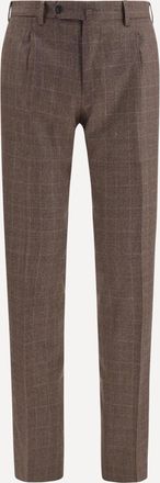 Germano Pantaloni sartoriali a quadri Man 46