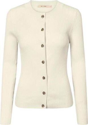 Rue de Femme Cardigans - Dames - Vesten - Wit - L - Truien & Vesten