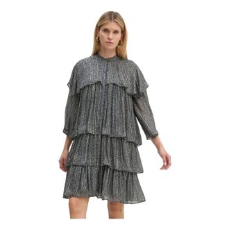 Bruuns Bazaar Kleedjes, Dames, Zwart, L, Laurus BBMarisan Jurk
