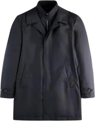 Fay Easy Morning- DB Front - Heren - Mantel - Blauw - XL - Jassen
