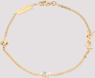 Saint Laurent Golden Logo Bracelet