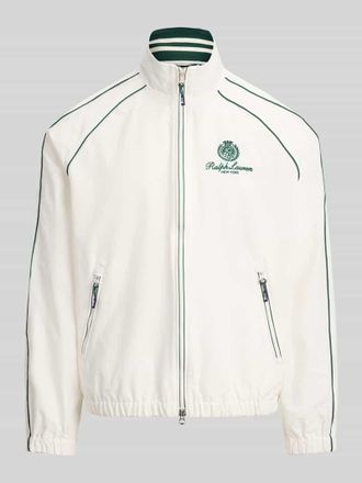 Polo Ralph Lauren Regular Fit Blouson aus Baumwoll-Mix in Weiss, Gr&ouml;&szlig;e XXL