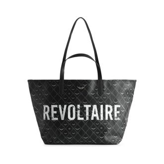 Zadig&Voltaire Tote Bags, female, Black, Size: ONE SIZE Z Shopper XL Revoltaire
