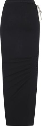 Rick Owens Langer Baumwollrock von Rick Owens