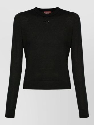 Diesel knitwear top long sleeves cutout design