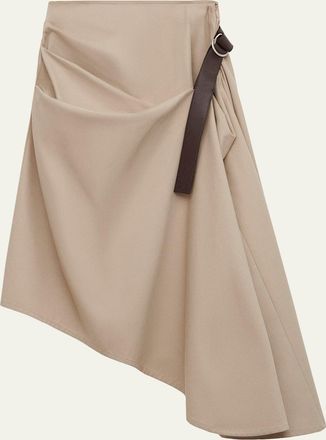 Loewe Asymmetric Wrap Skirt