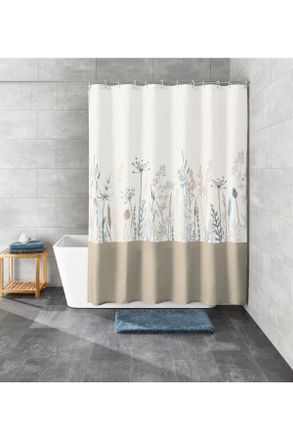 Kleine Wolke Duschvorhang „Bubble“ – Marineblau, 180x200 Cm, PEVA, Wasserdicht & PVC-frei