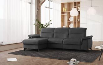 Sit&more Ecksofa »Astoria L-Form« wahlweise mit motorischer Relaxfunktion