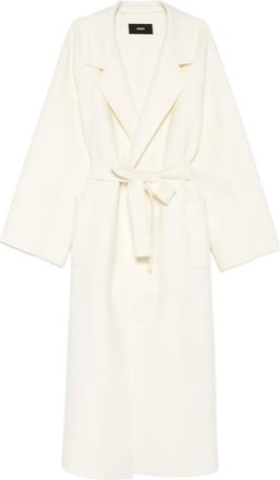 Arma belted jacket - White