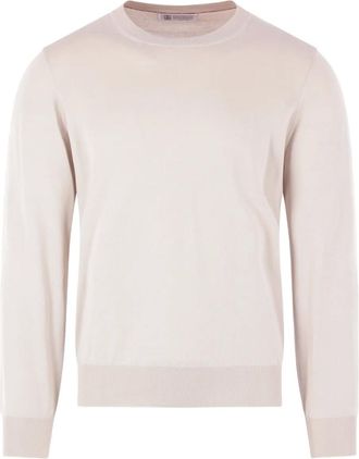 Brunello Cucinelli Maglione a coste - Toni neutri