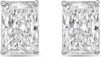 Diana M. Jewels 14Kt White Gold 7.00 cts Lab Grown Radiant Cut Diamond Studs