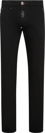 Philipp Plein Straight Supreme Fit Jeans Basic - Heren - Slim Fit Jeans - Zwart - W34 - Katoen - Jeans