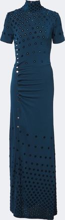 Paco Rabanne Appliqu&eacute; gown