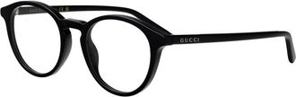 Gucci Stijlvolle Optische Bril Gg 1998O - Heren - Brillen - Zwart - 49 MM - Accessoires