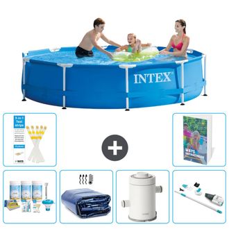 Intex Piscina Con Estructura Redonda - 305x76 Cm - 7-piezas S136