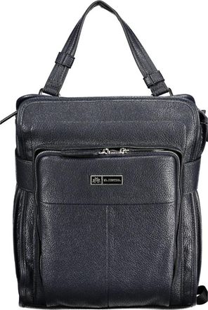La Martina Blauwe Damesrugzak met Laptopvak - Dames - Rugzakken - Blauw - ONE Size - Tassen
