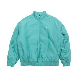 Nike Heren, Jassen, Groen, Maat: XL Satijn