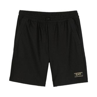 Emporio Armani Emporio Armani Ea7, Korte Broeken, Heren, Zwart, S, Casual Shorts