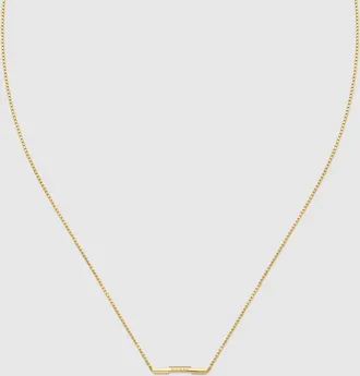 Gucci Link To Love 18k Necklace, Yellow Gold, Yellow Gold