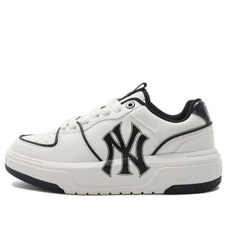 MLB (WMNS) MLB Chunky Liner New York Yankees White Black 3ASXCA12N-50WHS