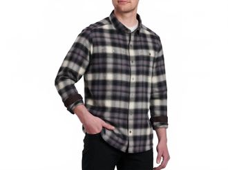 K&uuml;hl Mens Law Flannel Top In Black Sand