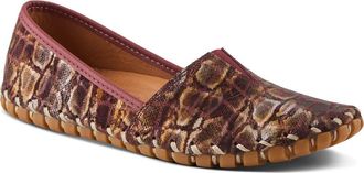 Spring Step Kathaleta Spice Slip On Flat in Bordeaux Multi at Nordstrom, Size 10.5-11Us